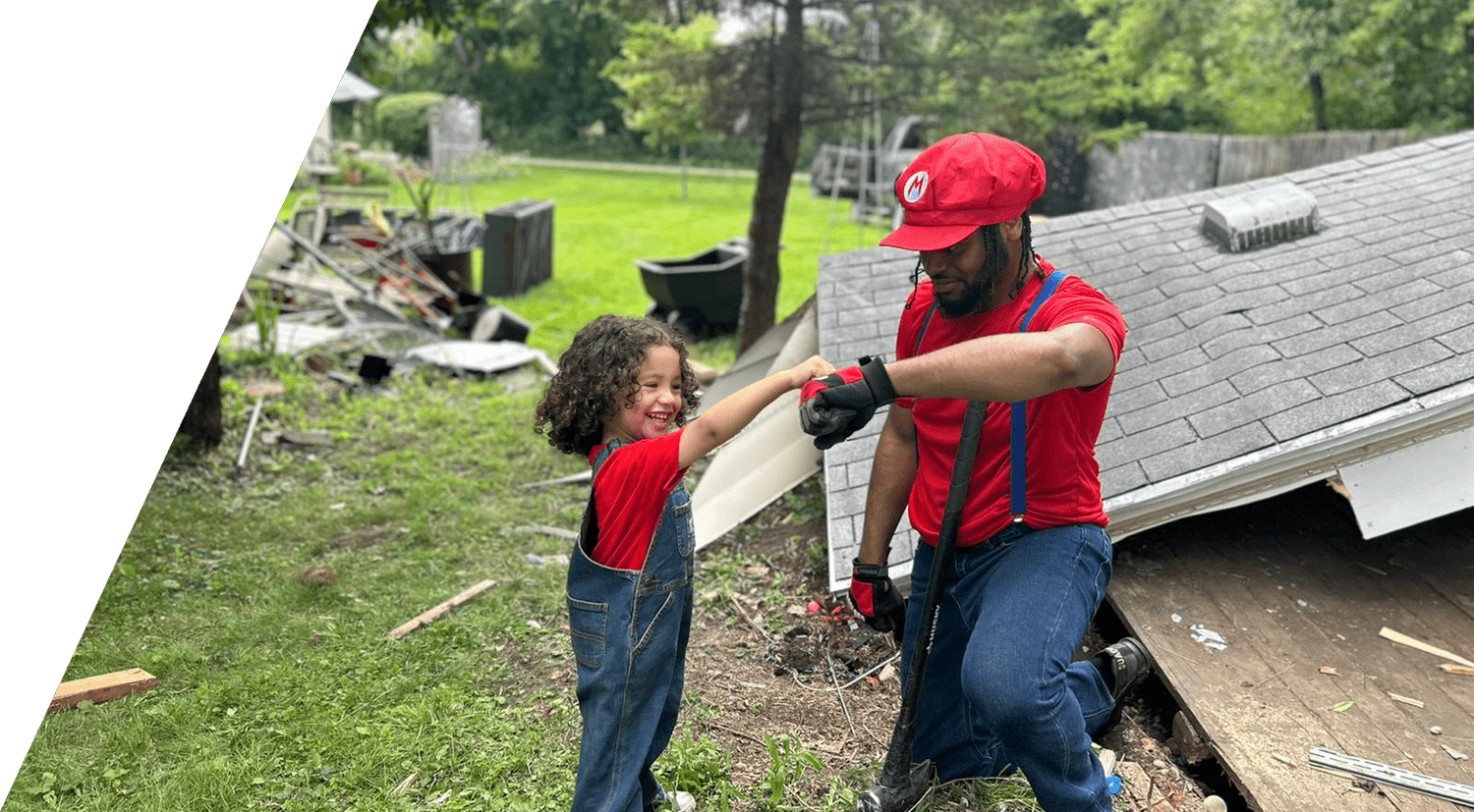 Smash Bros crew hauling junk